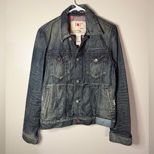 GAP (red) Denim Small New W/ Tags Men’s Size S Jacket  “do The Red Thing” Retro